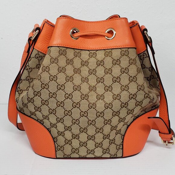 Gucci Bucket GG Canvas Medium Shoulder Bag 530-101025 - Picture 2 of 14